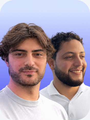 Franck et Idris, co-fondateurs de Foundeers